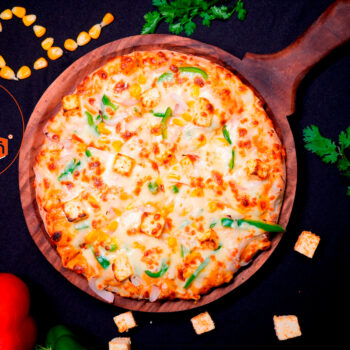 1 Achaari Pizza Medium+ 1 Stuffed Garlic Bread+ Choose Any 1 Pasta or 1 Choco Lava Cake