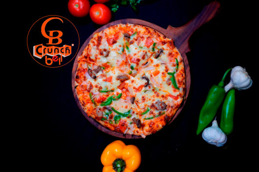 1 Farm House Medium Pizza+ 1 Stuffed Garlic Bread+ Choose Any 1 Pasta or 1 Choco Lava Cake - Image 2