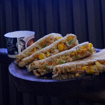 Veg Grilled Sandwich+ Two Shakes